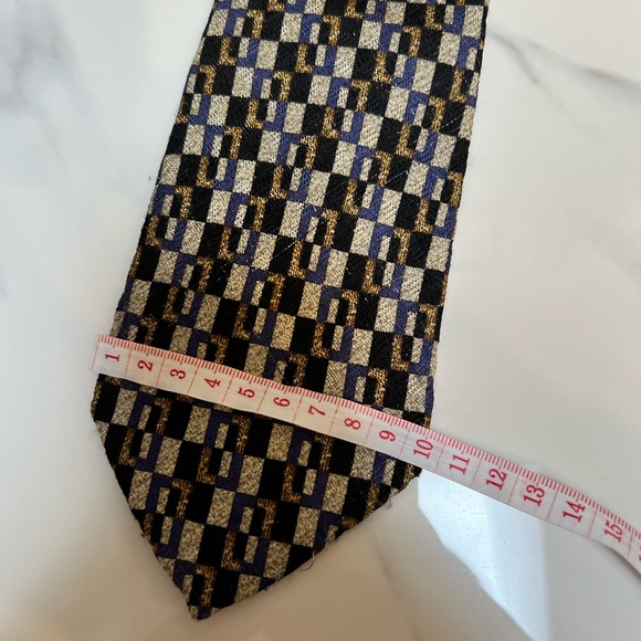 Vintage Ermenegildo Zagna Silk Tie - Picture 5 of 6